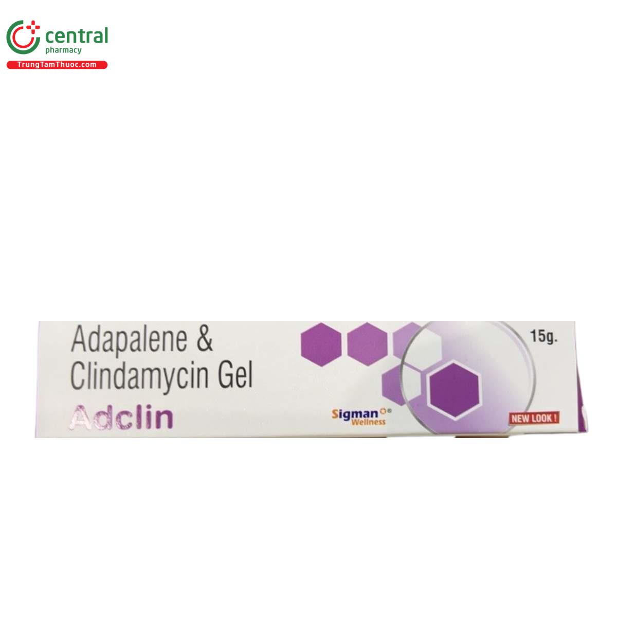 adapalene clindamycin gel adclin 15g 5 A0085