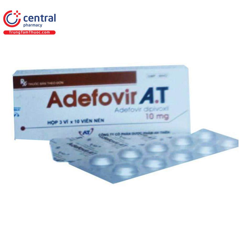 [CHÍNH HÃNG] Thuốc Adefovir A.T - Điều trị viêm gan B mạn tính