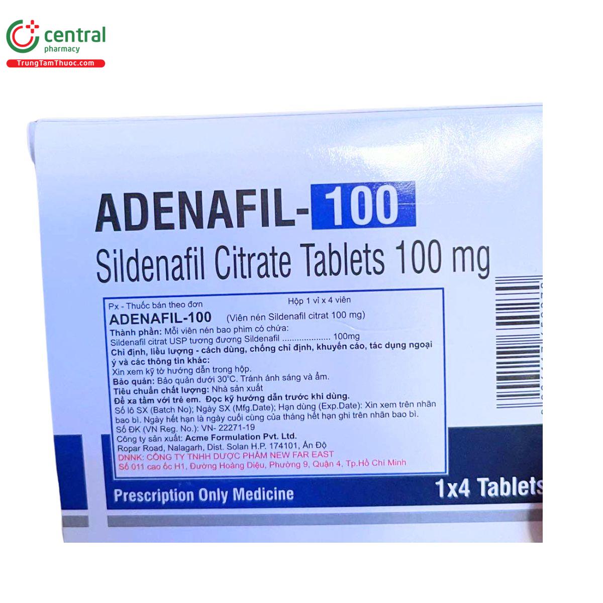 adenafil 100 2 M4085