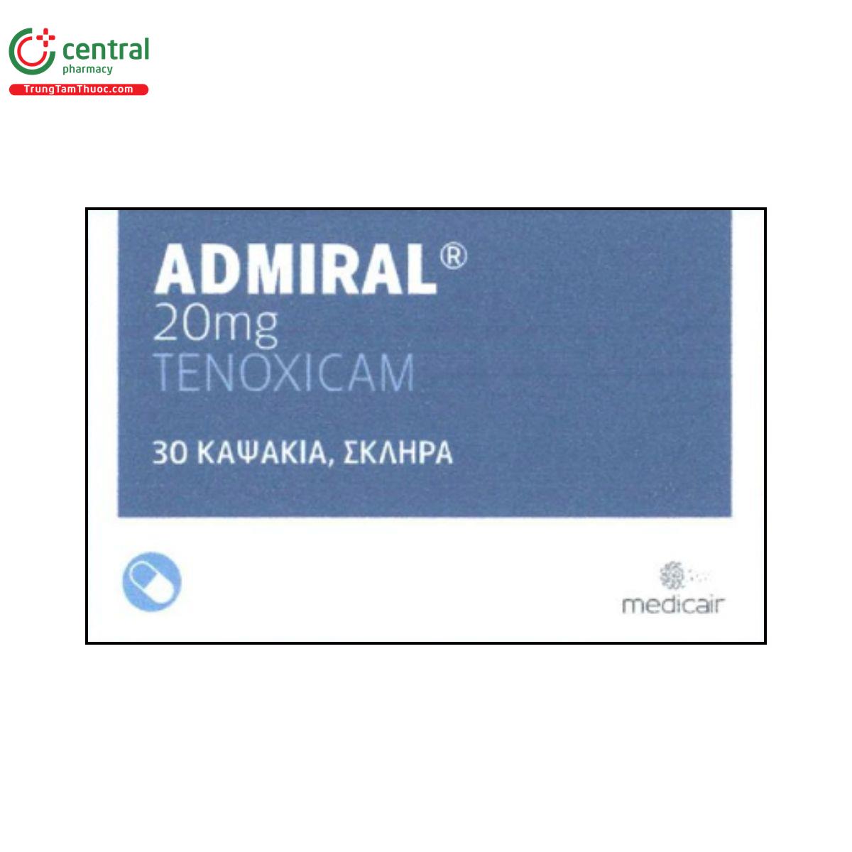admiral 20mg cap 1 T8384