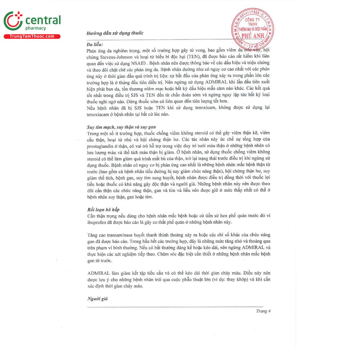 admiral 20mg cap 6 E1734