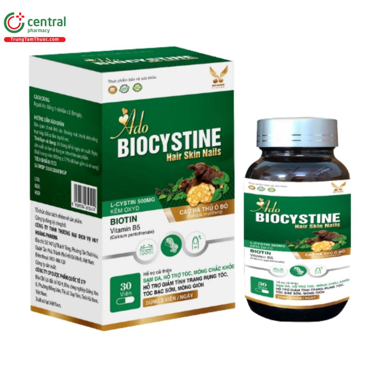 ado biocystine hair skin nails 1 F2670