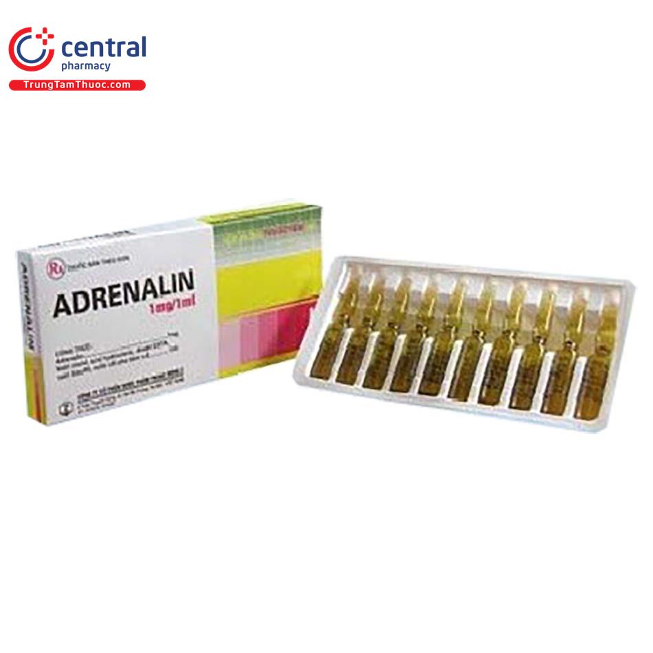 1 Mg Adrenalin In 100ml Nacl Thuốc Adrenalin 1mg/1ml TW2: tác dụng, chỉ định, cách dùng
