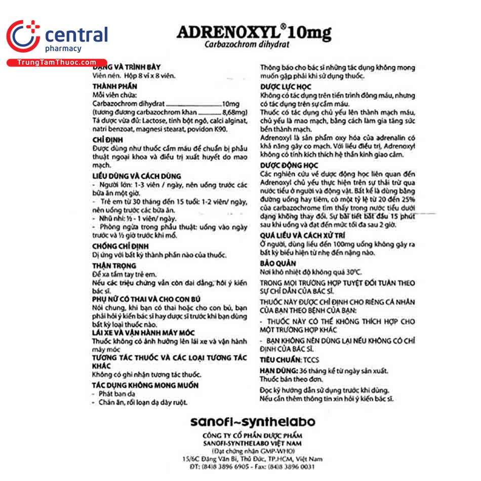 adrenoxyl 10mg 10 C1752