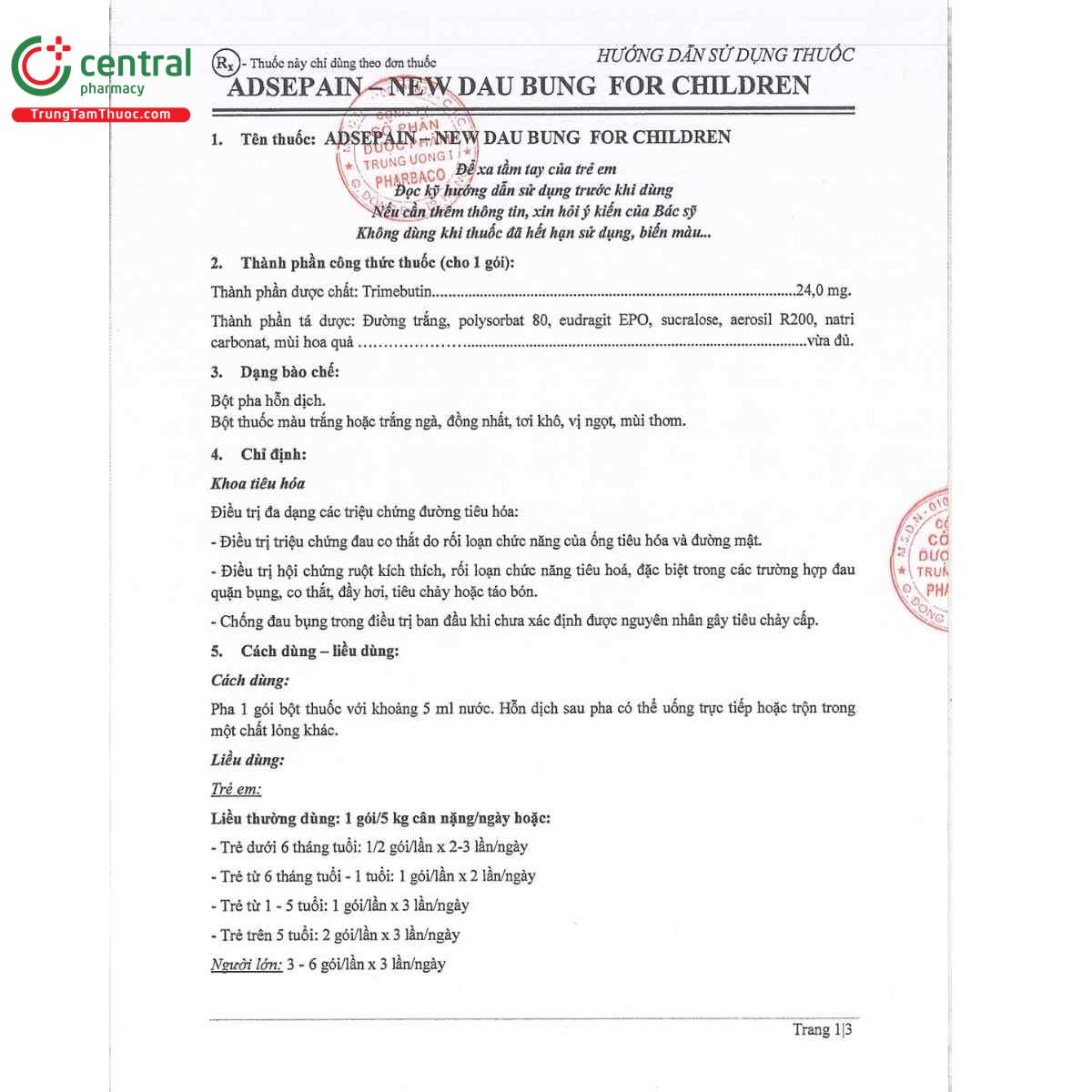 adsepain new dau dung for children 4 E1112