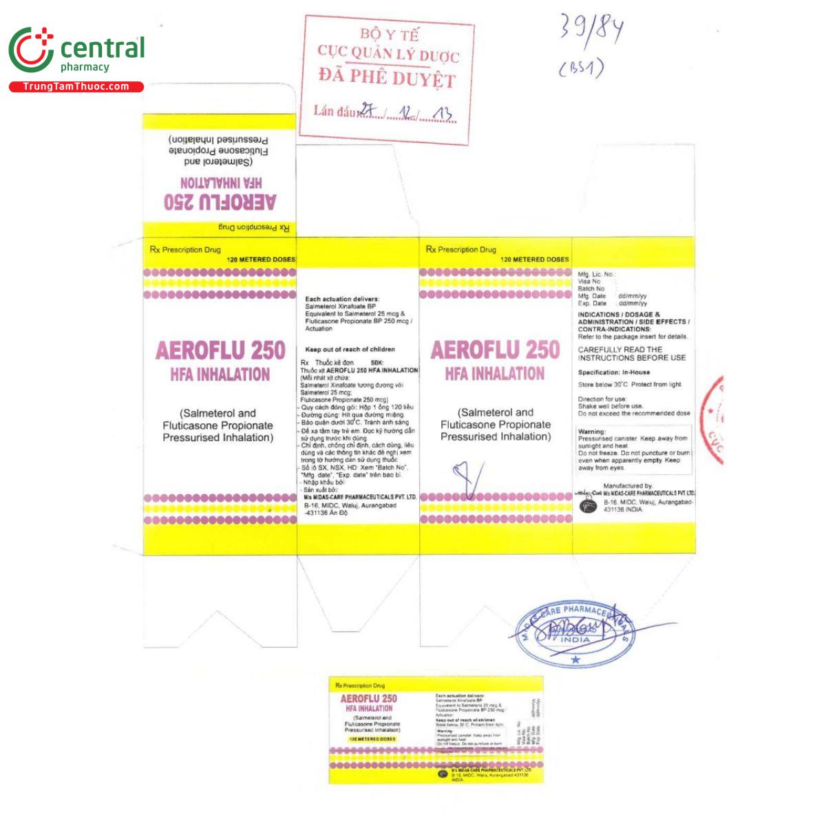 aeroflu 25 hfa inhalation 2 M5808