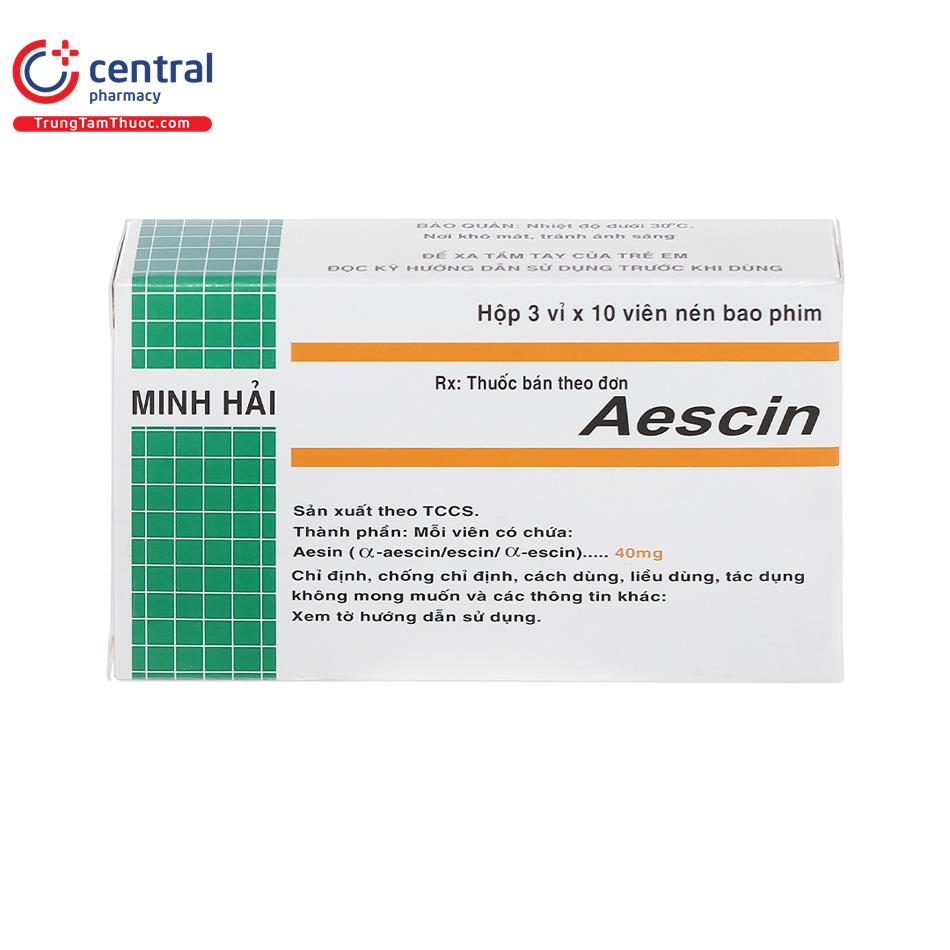 aescin 40mg 0 O5133