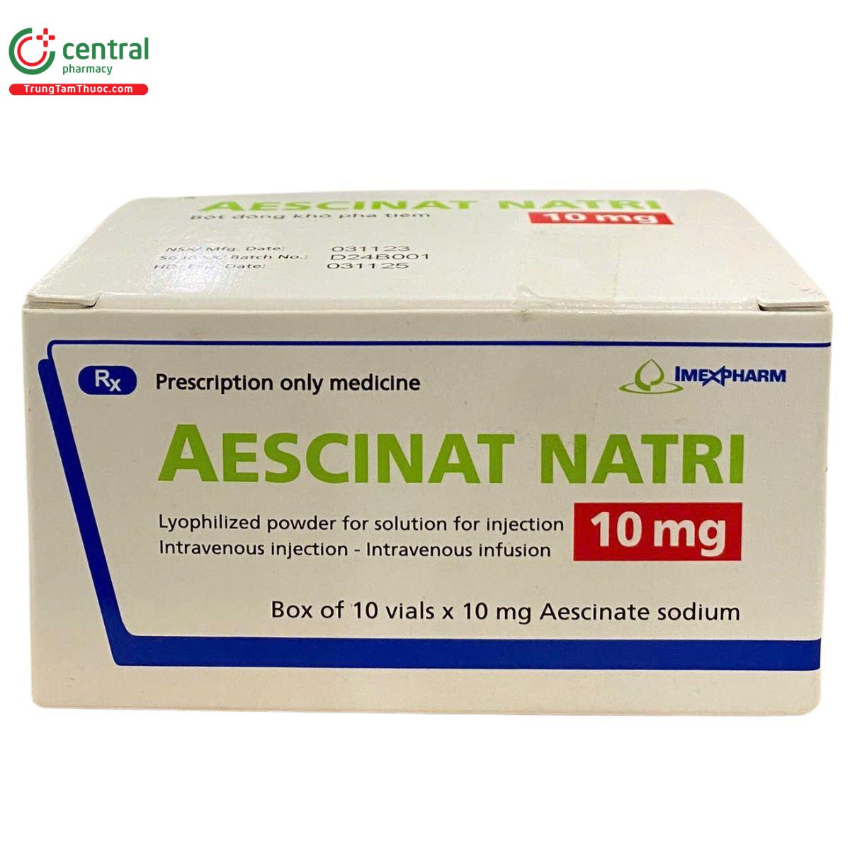 aescinat natri 10mg imexpharm 7 J4312