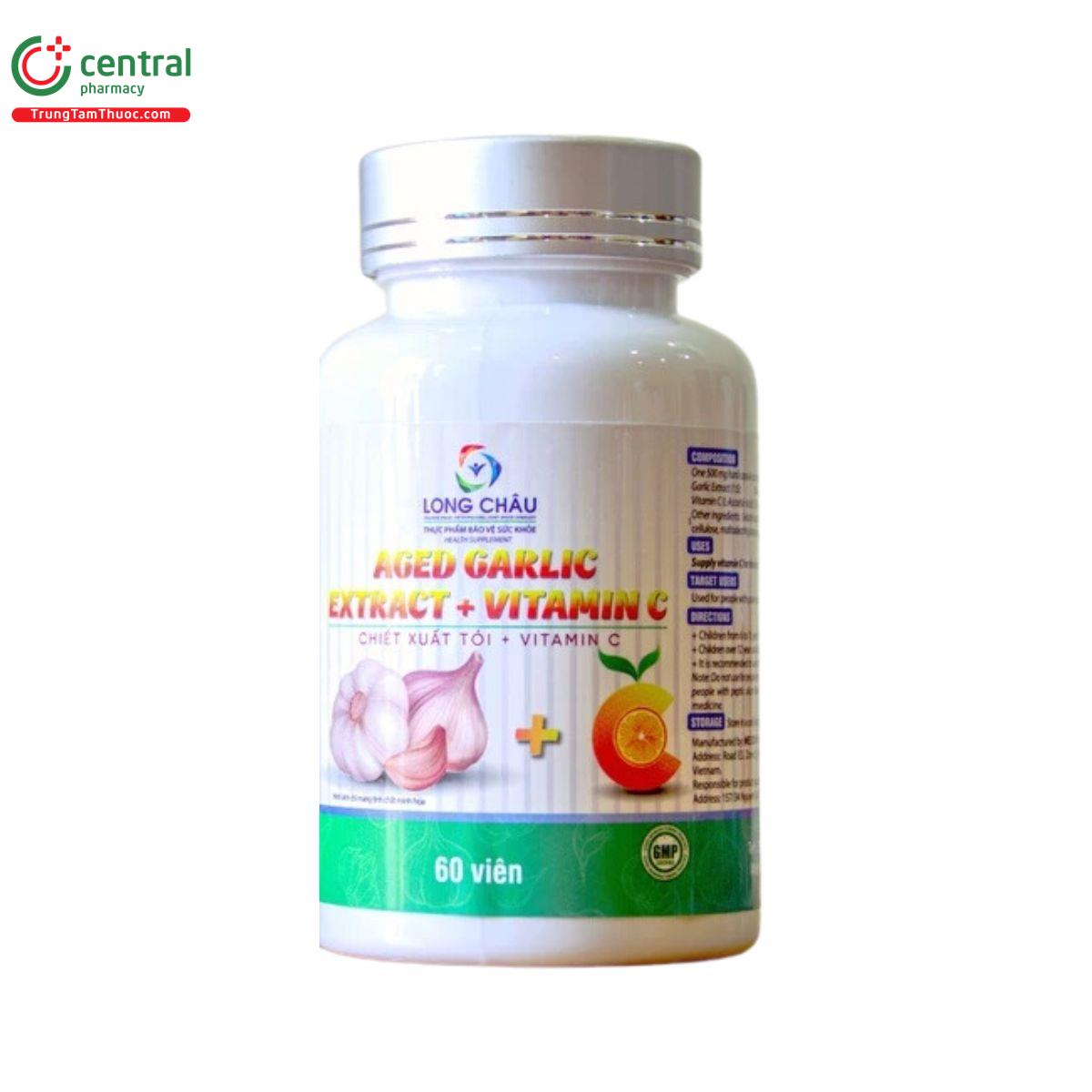 aged garlic extract vitamin c 7 N5528