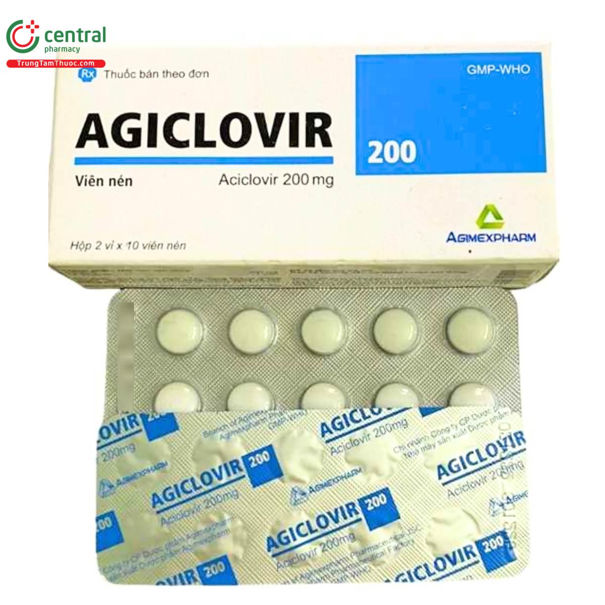 agiclovir 200 3 M4810