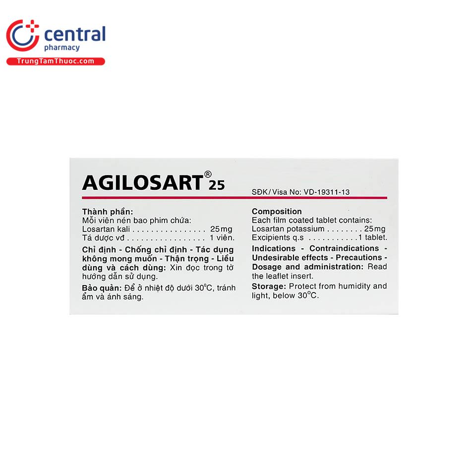 agilosart 25 7 O6587