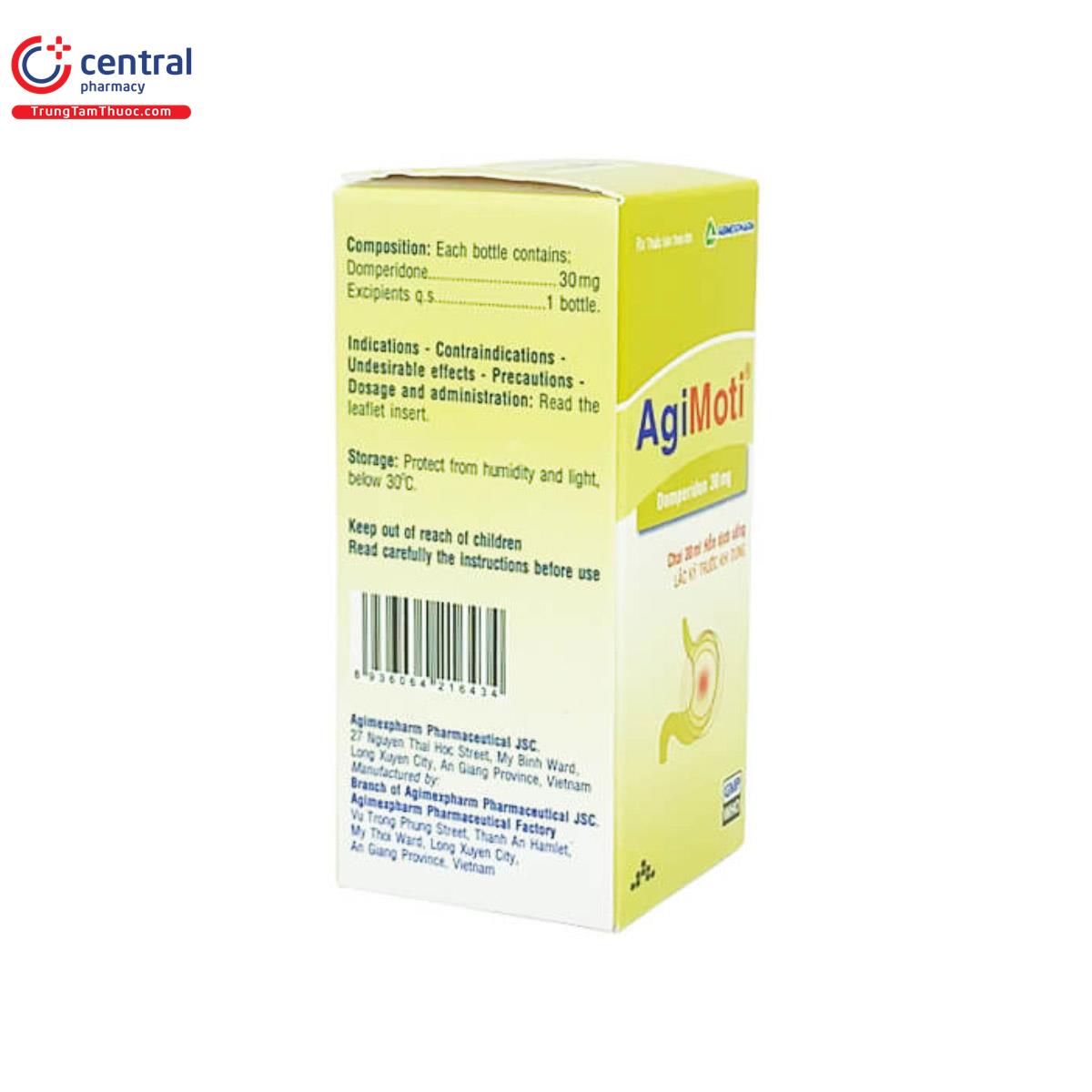 AgiMoti 30mg (Chai 30ml)