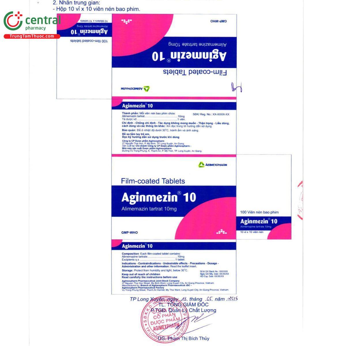 aginmezin 10mg 11 E1455