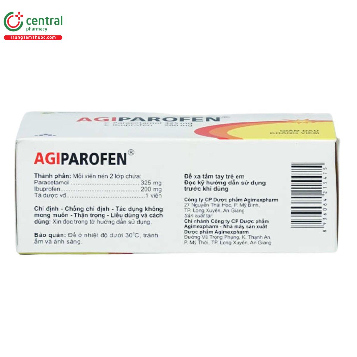 agiparofen 325 200 6 K4688 agiparofen 325 200 6 K4688
