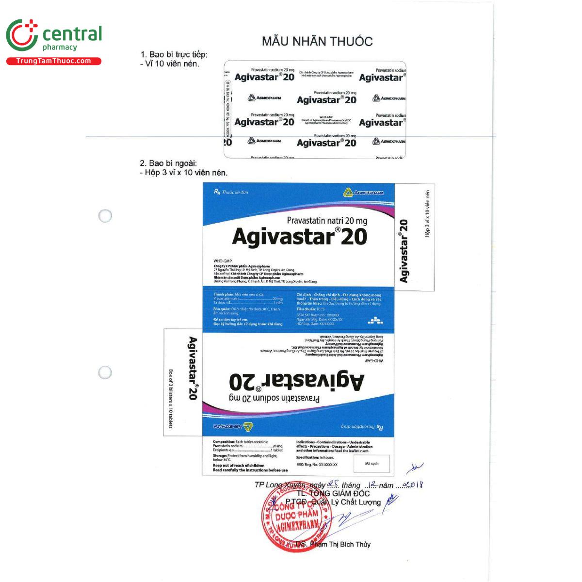 agivastar 20 2 G2862