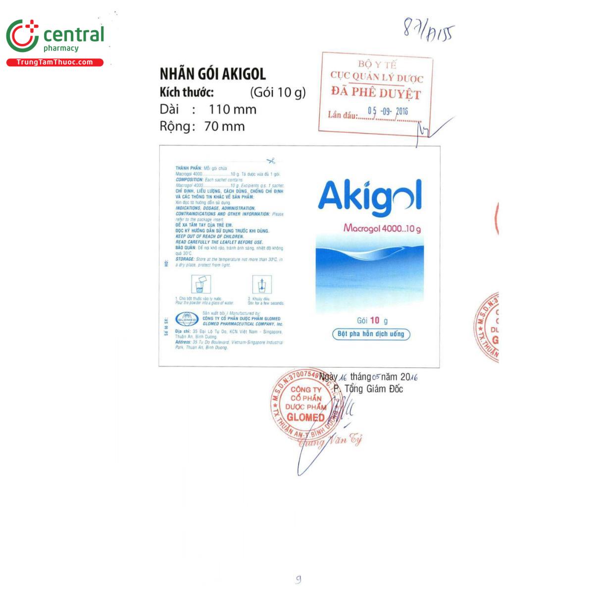 akigol 10g 3 A0125