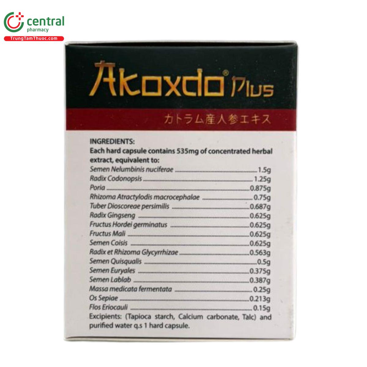 akoxdo plus 5 G2603