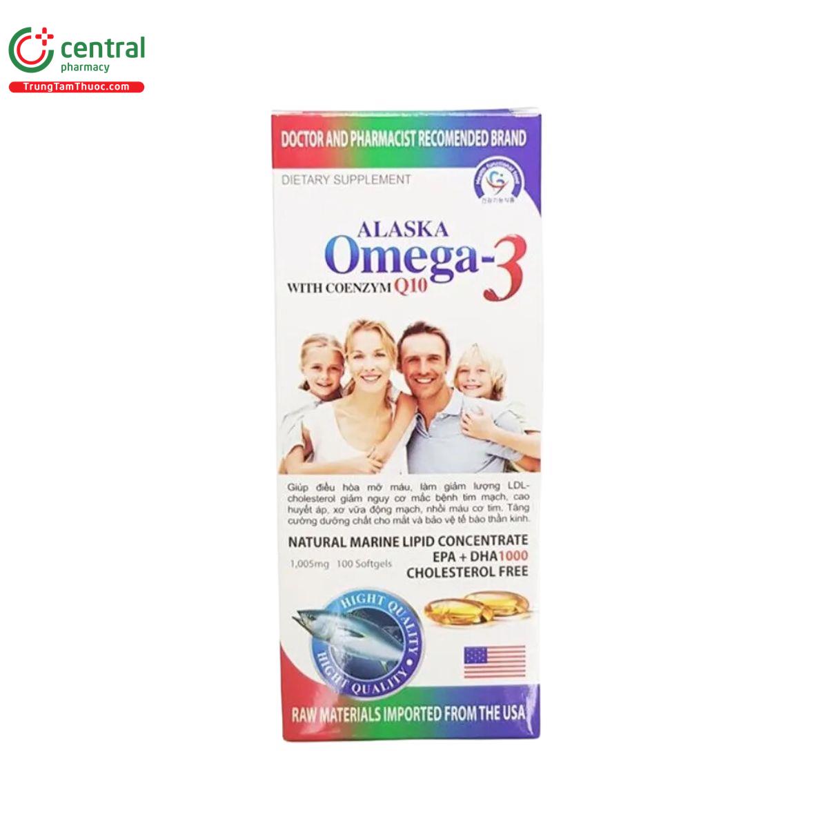 alaska omega 3 with coenzym q10 2 T7730