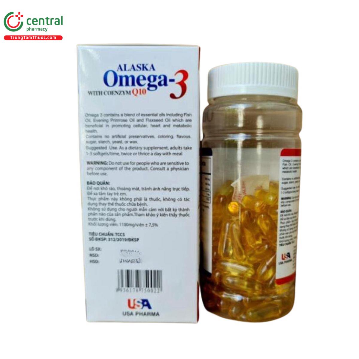 alaska omega 3 with coenzym q10 5 K4784