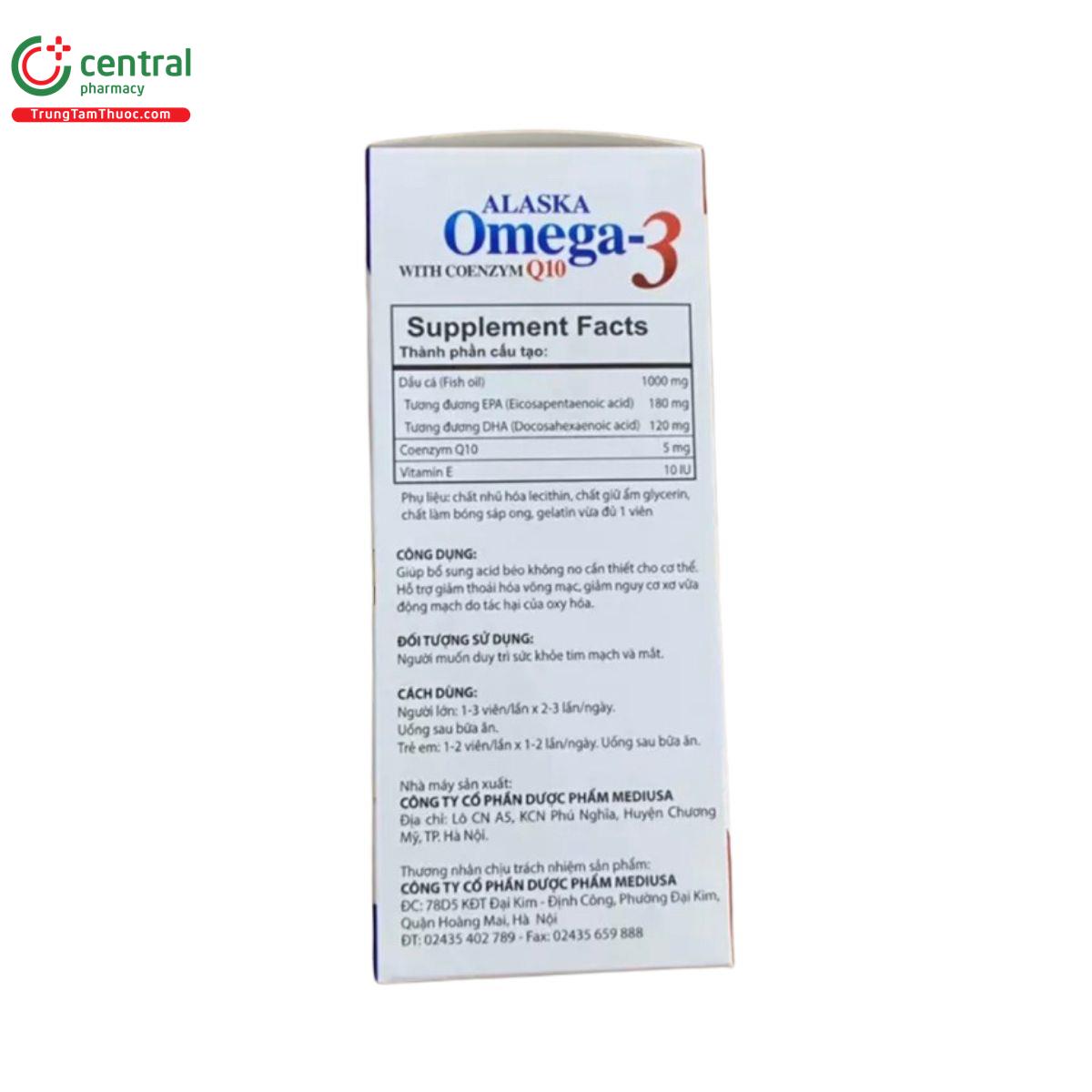 alaska omega 3 with coenzym q10 6 C0168