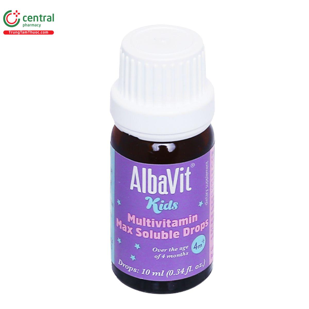 albavit kids multivitamin max soluble drops 10ml 11 D1643