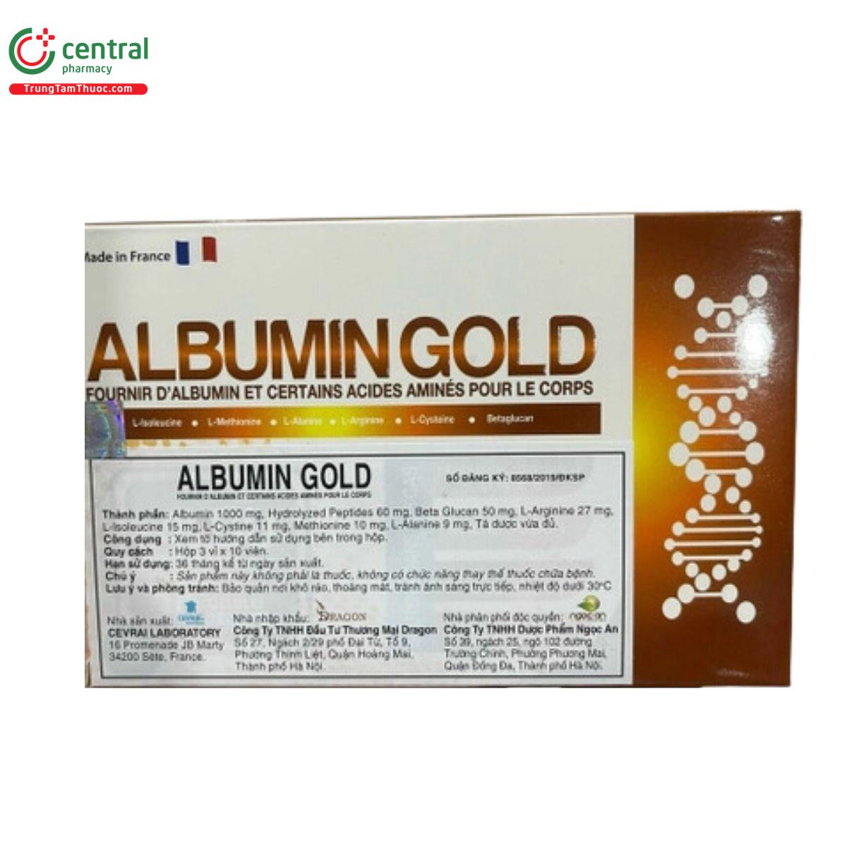 albumin gold 3 I3858