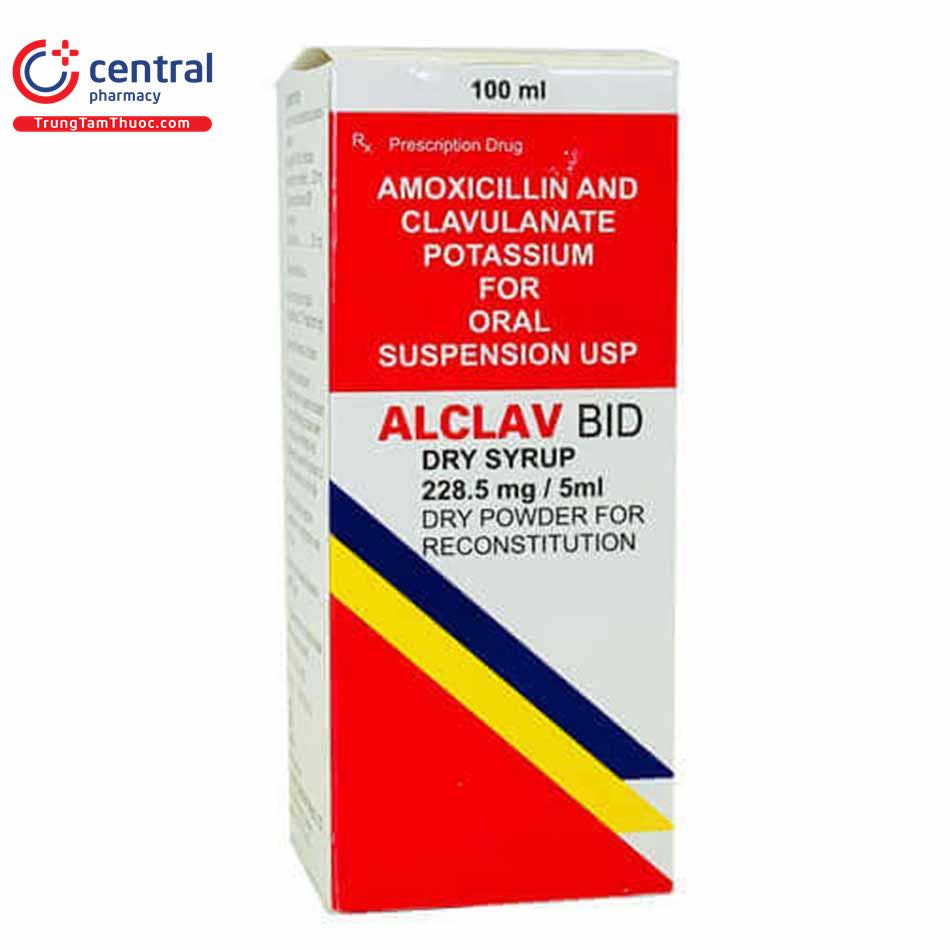 alclav bid dry syrup 228 5mg 5ml 2 U8404