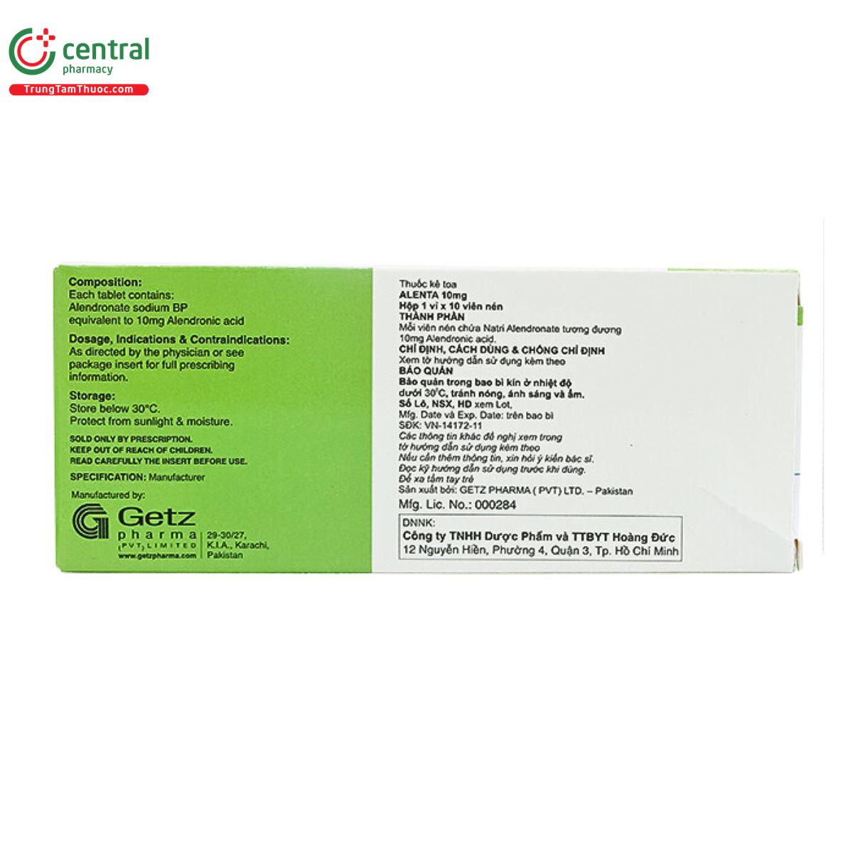 alenta 10mg 2 V8101