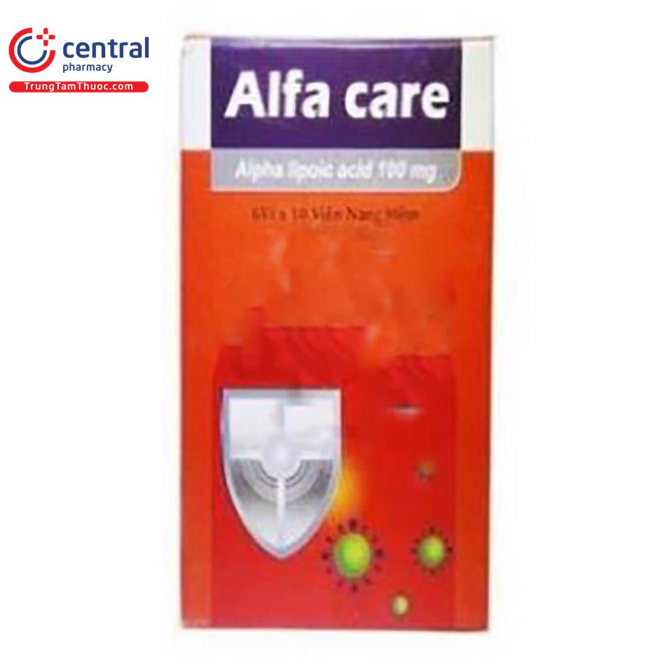 [CHÍNH HÃNG] Thuốc Alfa Care 100mg chống oxy hóa, bảo vệ thị giác