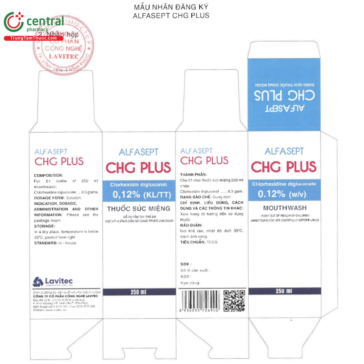 alfasept chg plus 012 5 O6583