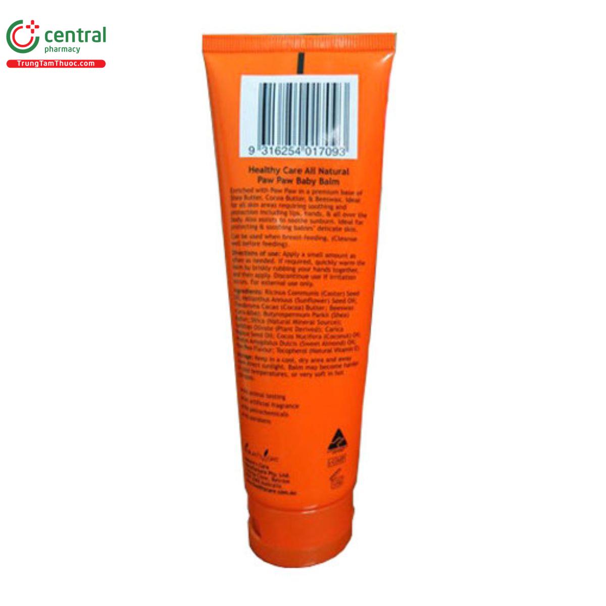all natural paw paw baby balm 3 D1856
