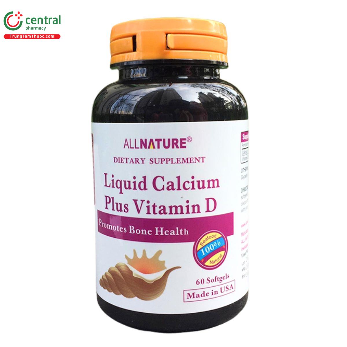 all naturare liquid calcium plus vitamin d 4 S7748