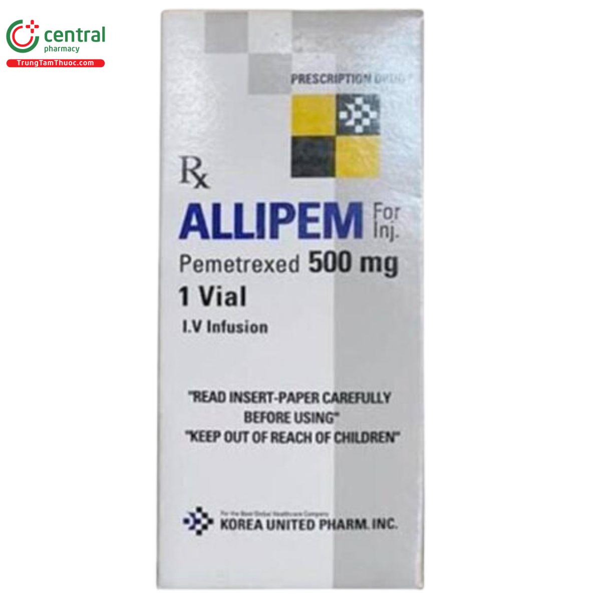 allipem 500mg pemetrexed 11 P6354