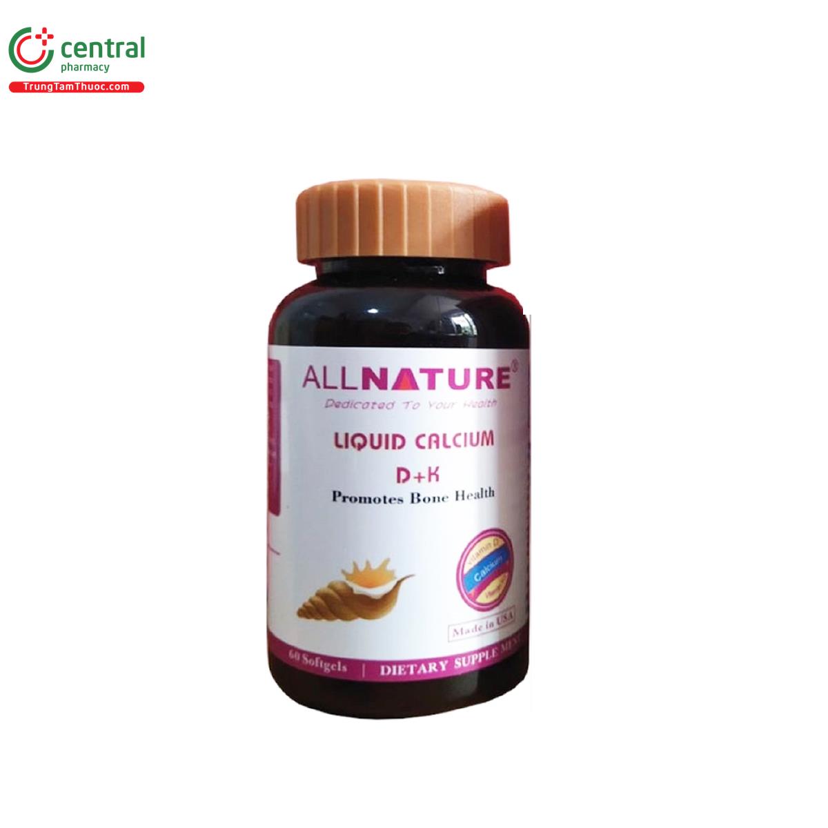 allnature liquid calcium d k 5 A0186