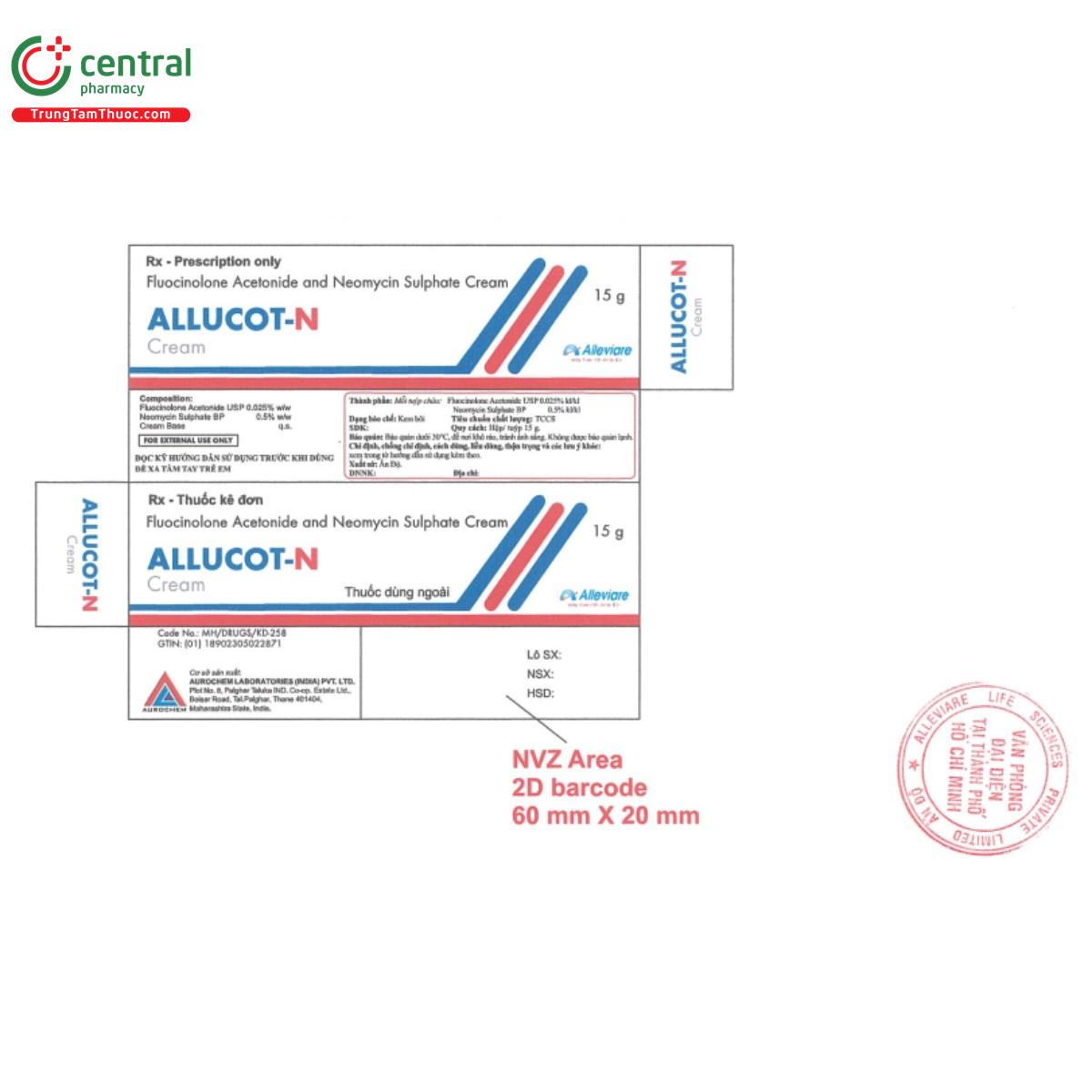 allucot n 15g 3 C1584