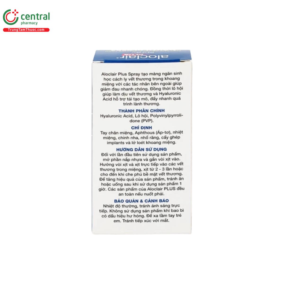 aloclair plus spray 9 M5375