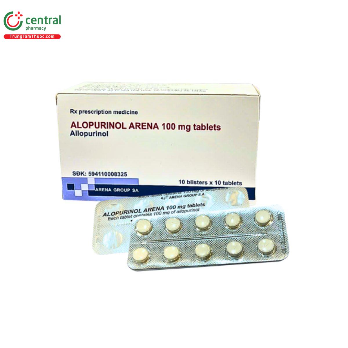 alopurinol arena 100mg I3074 alopurinol arena 100mg I3074