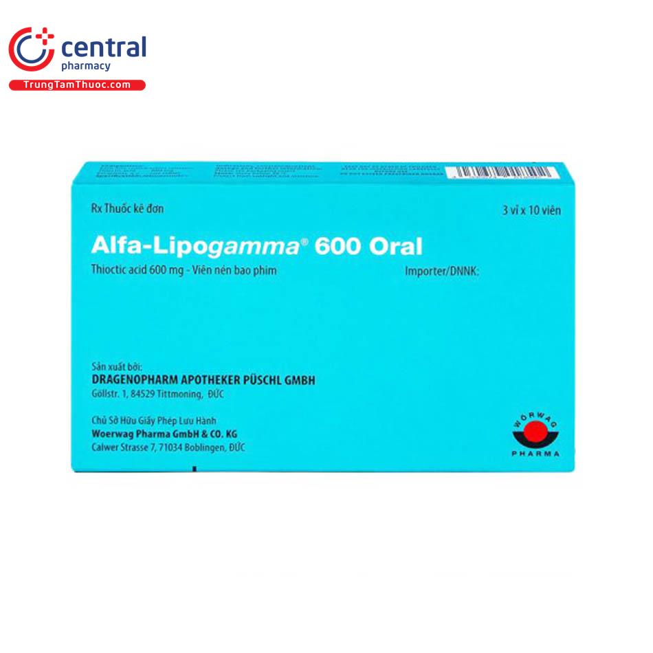alpha lipogamma 600mg oral 4 S7613