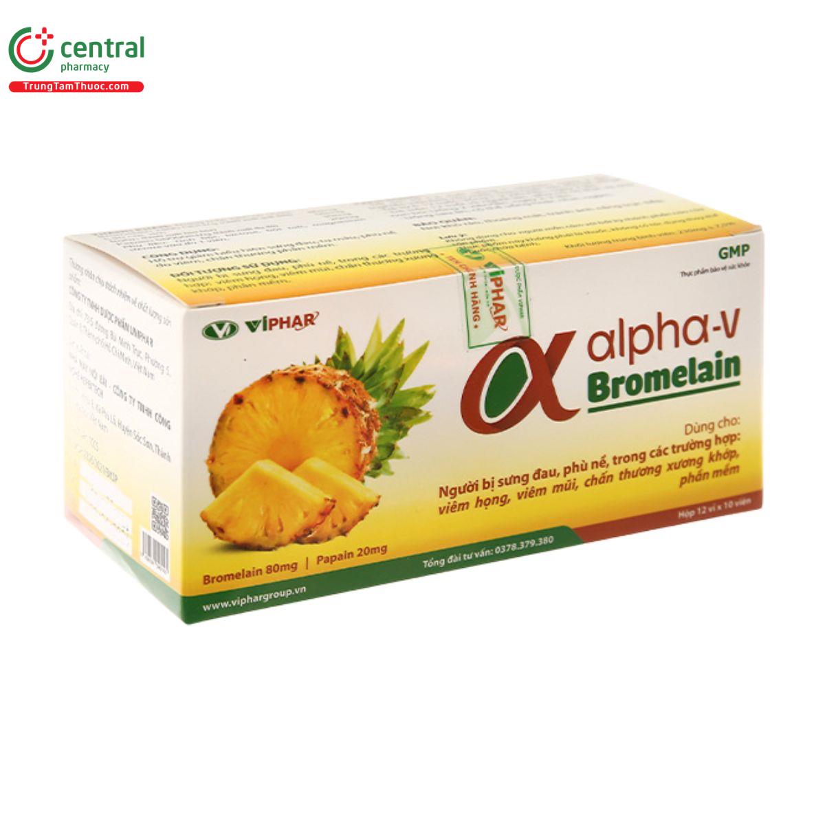 alpha v bromelain viphar 2 J3146