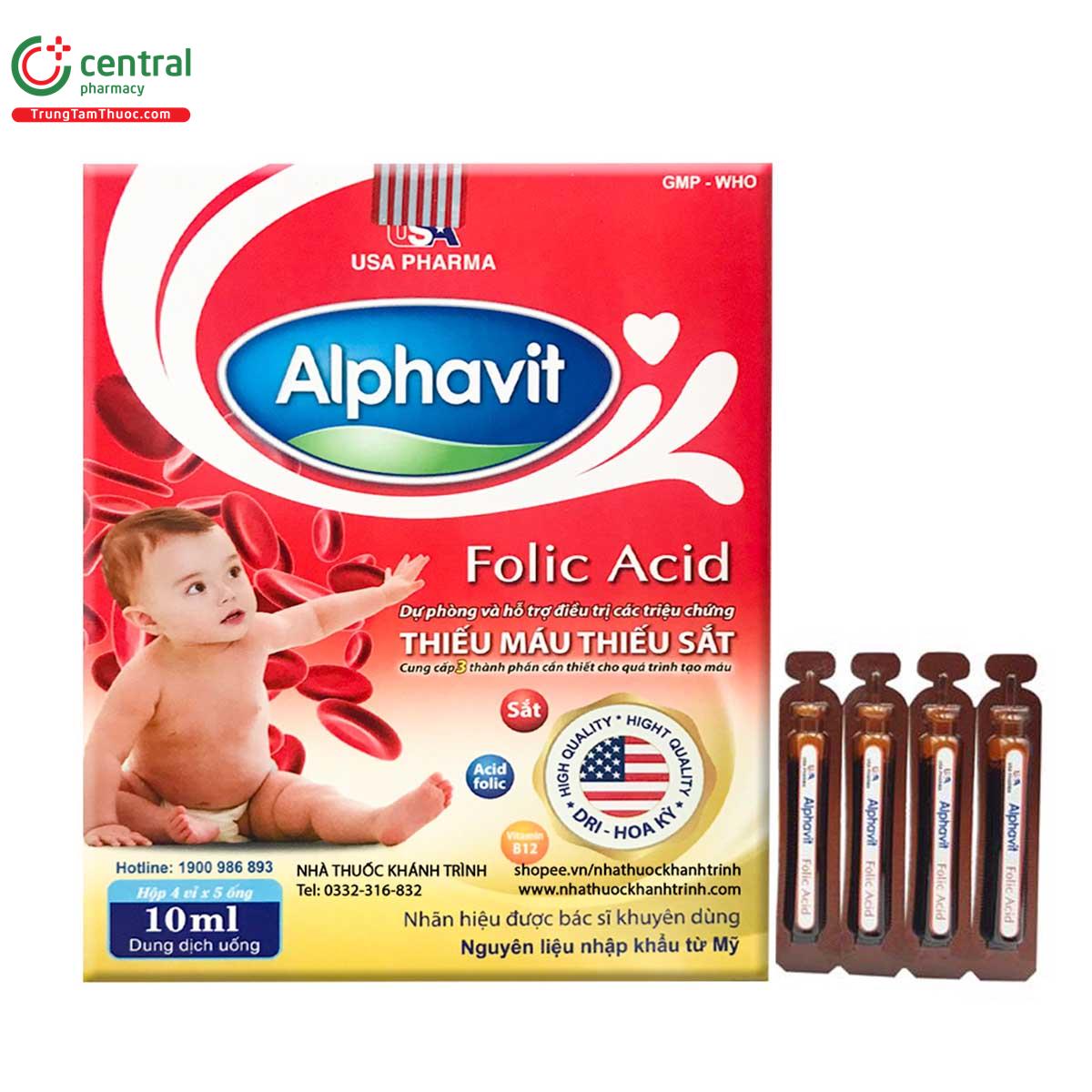 alphavit folic acid 1 H2536