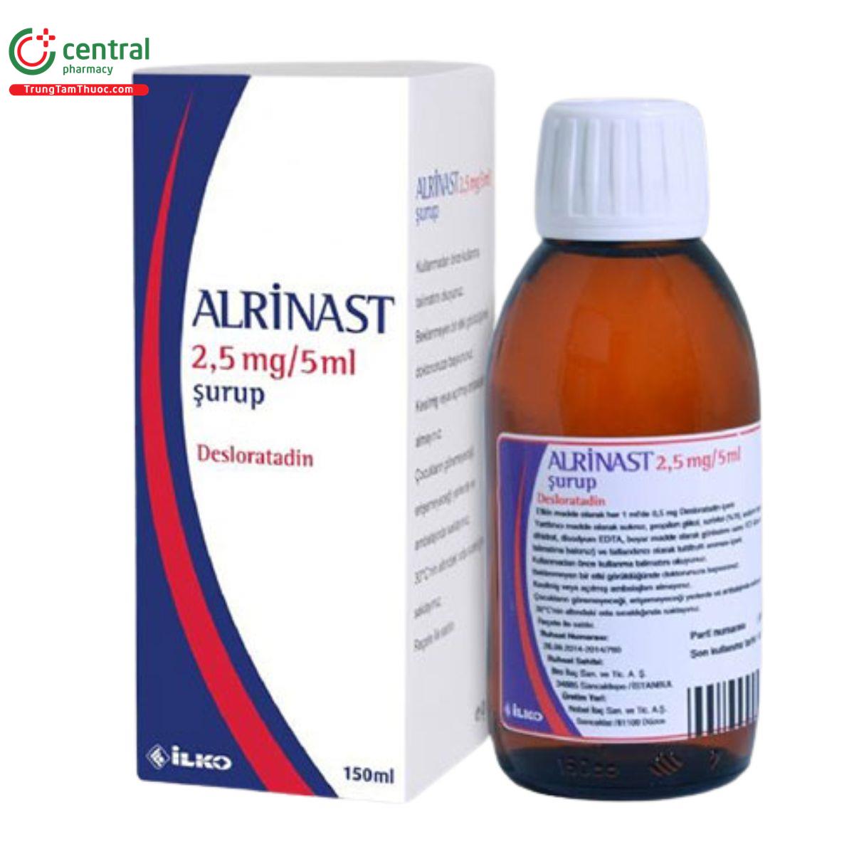 alrinast 2 5mg 5ml S7266