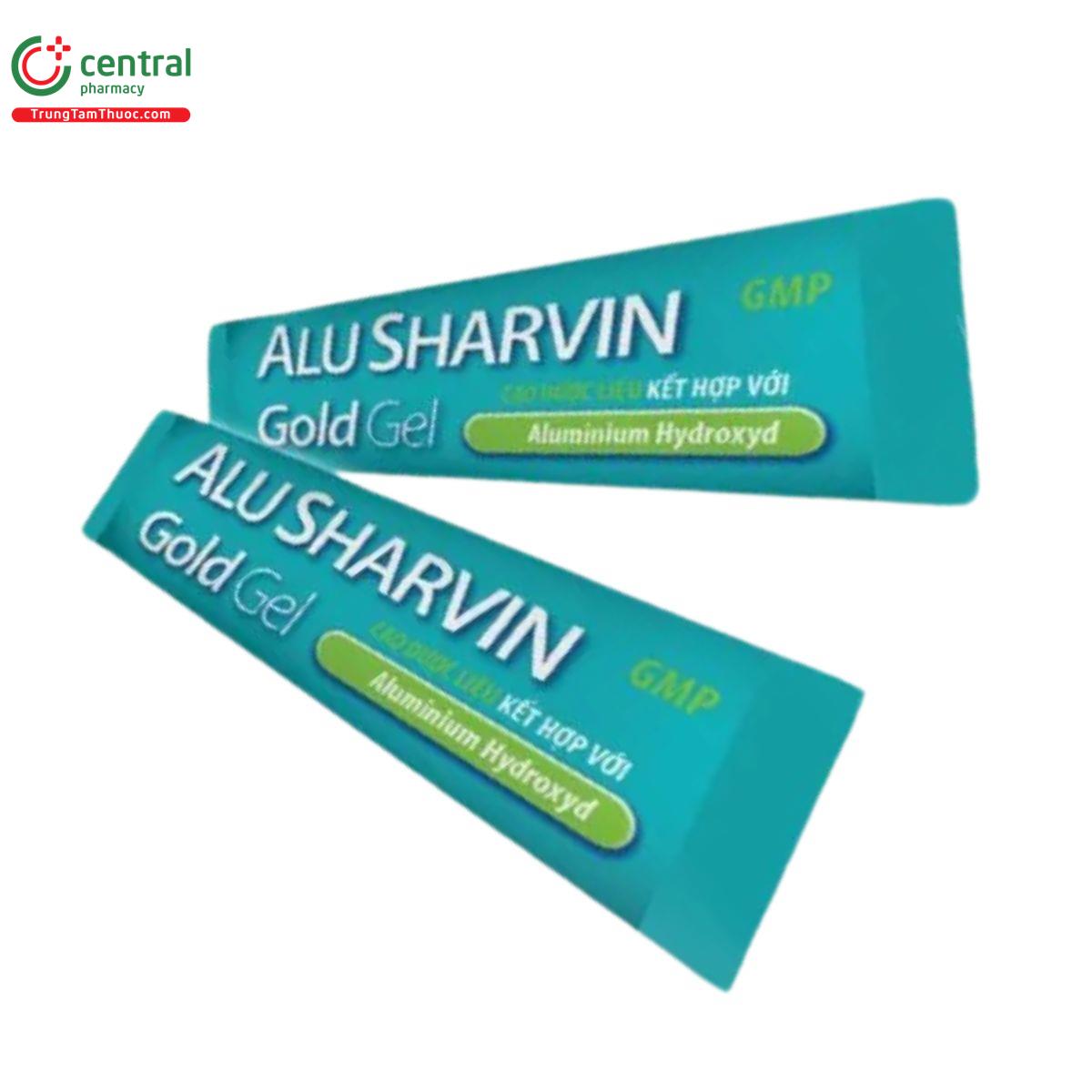 alu sharvin gold gel 8 D1318