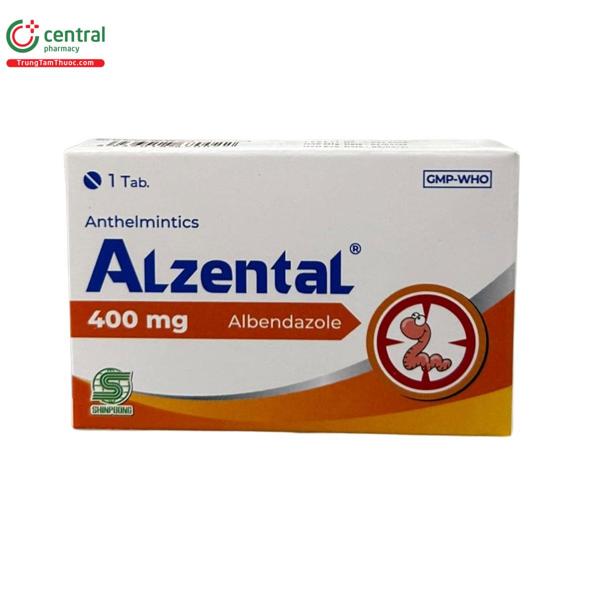 alzental 400mg 2 P6004
