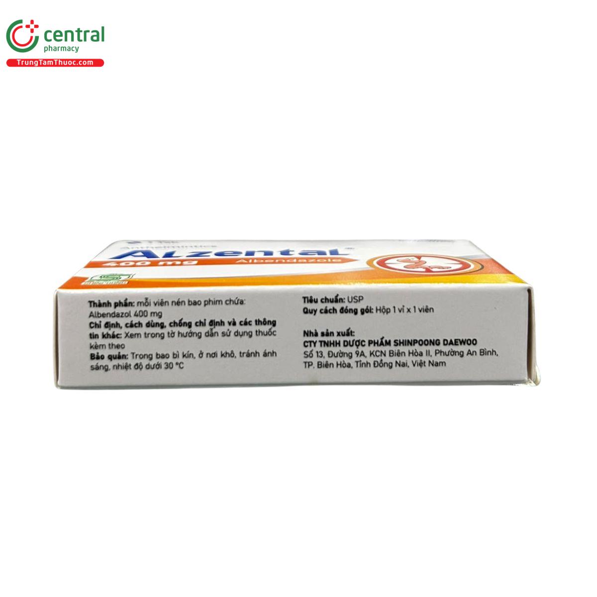 alzental 400mg 7 K4041
