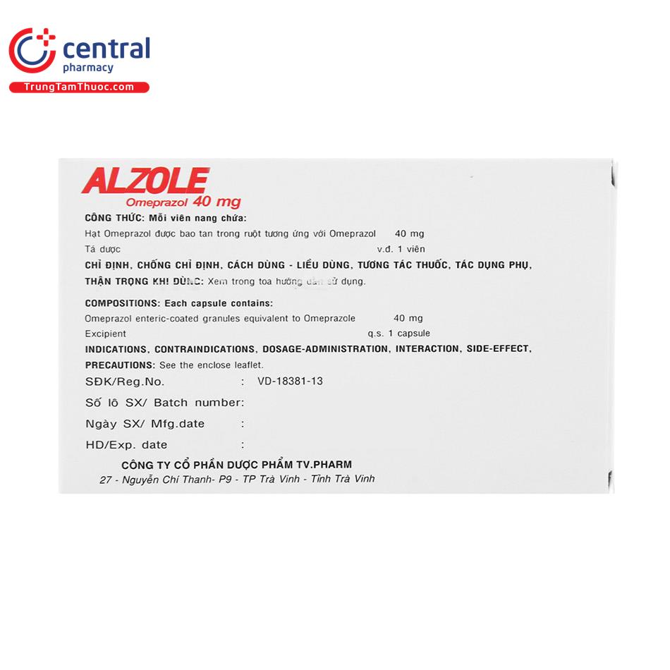 alzole 40mg 3 N5655