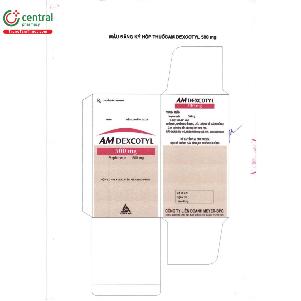 am dexcotyl 6 T8707 am dexcotyl 6 T8707
