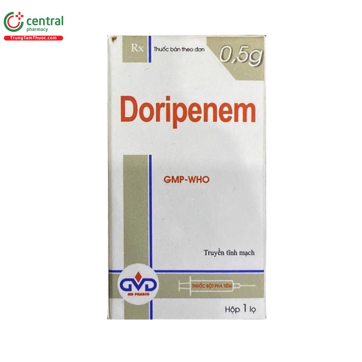 Doripenem 0,5g Minh Dân
