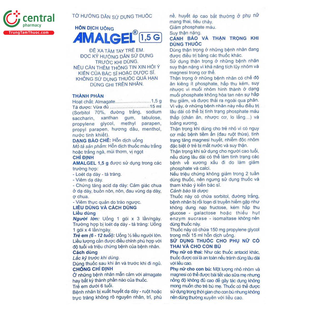 amalgel 15g 10 G2338