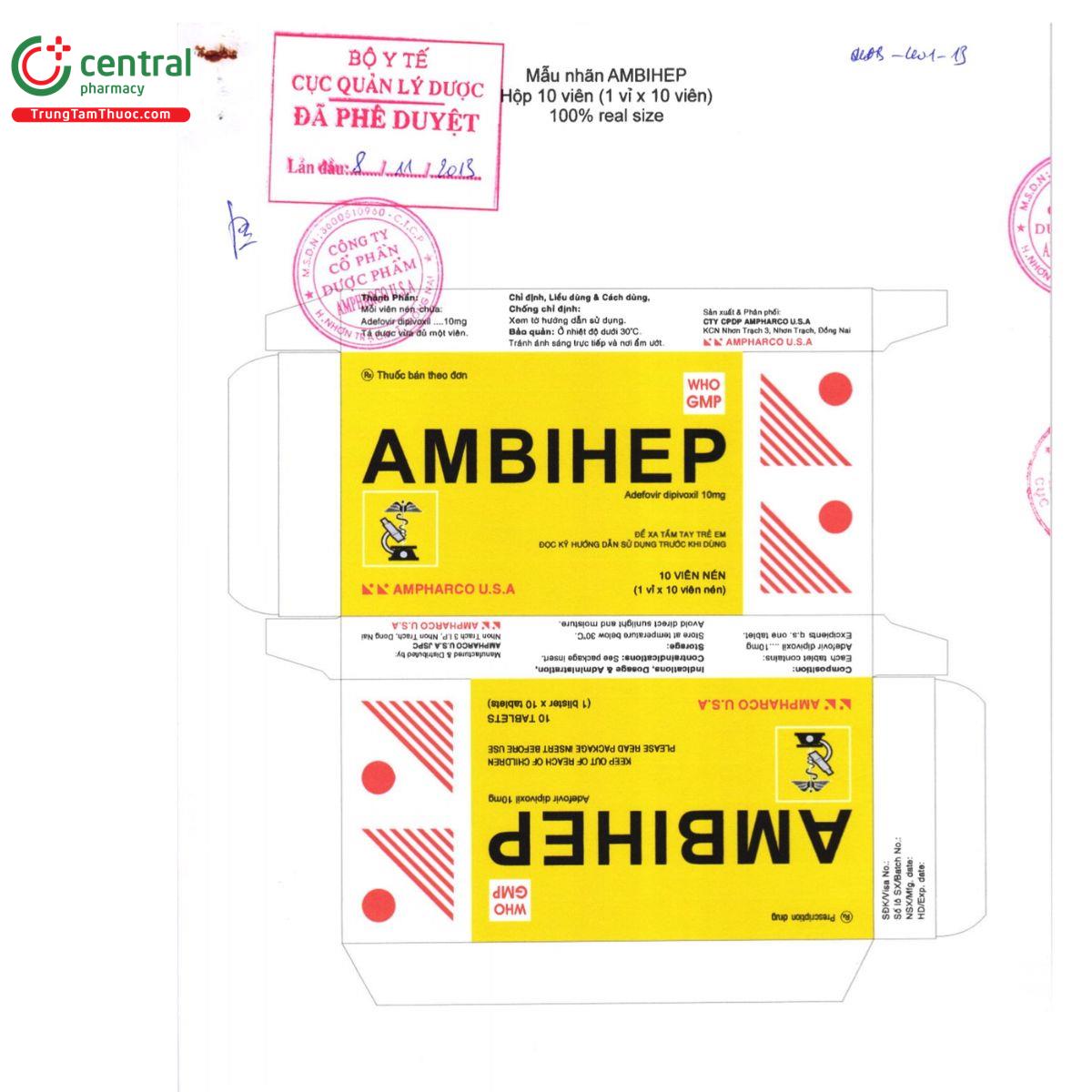 ambihep 10mg 5 V8067 ambihep 10mg 5 V8067