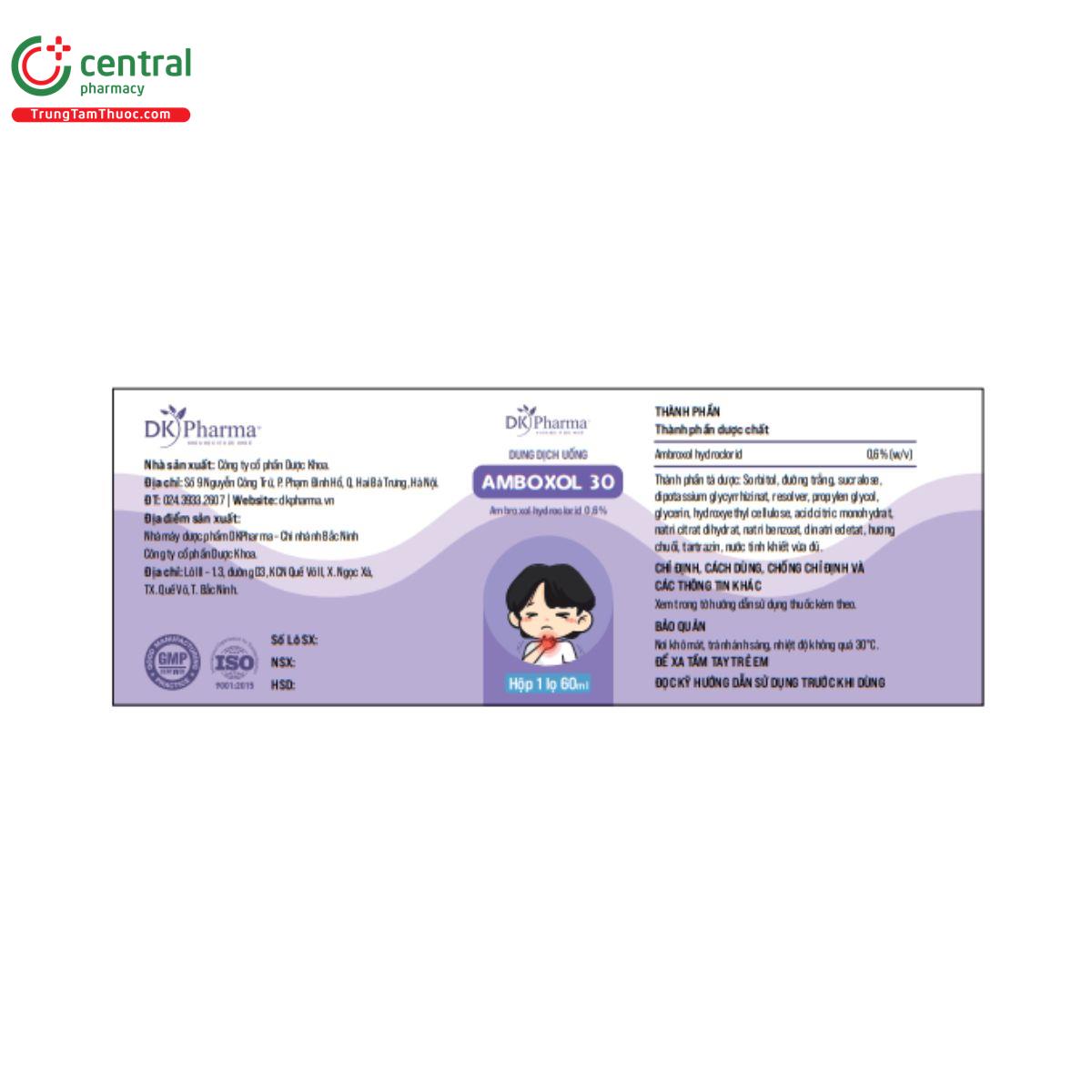 amboxol 30 6 T7726 amboxol 30 6 T7726